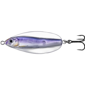 LINGURITA OSCILANTA LIVE TARGET ERRATIC SHINER 6CM/14G SINKING SILVER/VIOLET