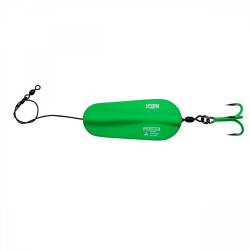 LINGURITA OSCILANTA MADCAT A-STATIC RATTLIN INLINE SPOONS 125GR GREEN