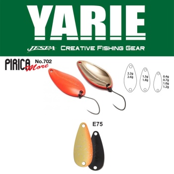 LINGURITA OSCILANTA YARIE JESPA 702 PIRICA MORE 1.5GR CULOARE E75 ORANGE PEEL