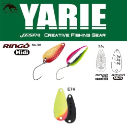LINGURITA OSCILANTA YARIE JESPA 704 RINGO MIDI 1.8GR CULOARE E74 LEMON SQUASH