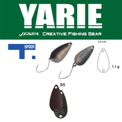LINGURITA OSCILANTA YARIE JESPA 706 T-SPOON 1.1GR CULOARE S5 KEIME LIGHT PELLET