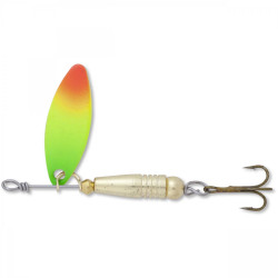 LINGURITA ROTATIVA 6.5G ZEBCO WATERWINGS RIVER SPINNER FIRE TIGER