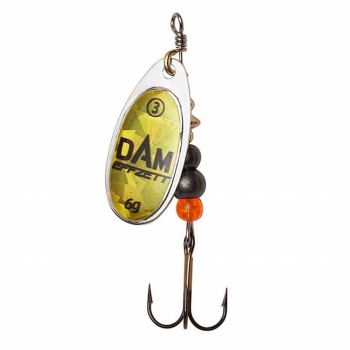 LINGURITA ROTATIVA 6GR DAM EFFZETT FLUO SPINNER GOLD PRISMA