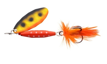 LINGURITA ROTATIVA ABU GARCIA REFLEX RED 4.5CM / 7G LF ORANGE COPPER HOLO