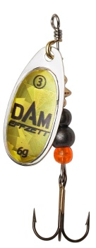 LINGURITA ROTATIVA DAM FLUO SPINNER NR.6 20G SINKING GOLD PRISMA