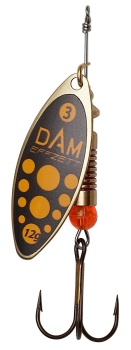 LINGURITA ROTATIVA DAM PREDATOR SPINNER NR.2 7G SINKING BLACKY