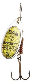 LINGURITA ROTATIVA DAM STANDARD SPINNER 6 20G S REFLEX GOLD
