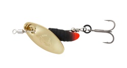LINGURITA ROTATIVA SAVAGE GEAR SPINNER GRUB NR.1 3.8G SINKING GOLD BLACK