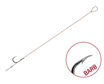 MONTURA DELPHIN PROXI STING / 6BUC 8CM / 0.10MM / BARB #10 / STING 5MM