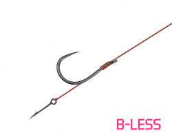 MONTURA FEEDER DELPHIN PROXI STING / 6BUC 12CM / 0.10MM / BARB NR.6 / STING 5MM