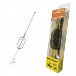 MONTURA FEEDER ORANGE NR.4 30GR METHOD BOAT