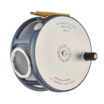 MULINETA MUSCA HARDY 1921 WIDE SPOOL PERFECT LH 4 REEL - Img 8