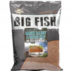 NADA DYNAMITE BAITS BIG FISH - MARINE HALIBUT & FRENZIED HEMP GROUNDBAIT 1,8KG