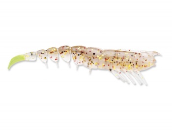 NALUCA STORM 360GT COASTAL SHRIMP, CAYENNE GOLD, 8CM, 1.7G, 1 NALUCA ARMATA + 3 CORPURI