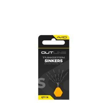OPRITOARE TUNGSTEN AVID CARP OUTLINE TUNGSTEN SINKERS - MIC 18BUC