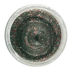 PASTA FLOTANTA BERKLEY POWERBAIT GLITTER TROUT DOUGH SMOKE N FIRE GLITTER