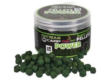 PELETE SENSAS SUPER SOFT POWER GREEN=6MM 60G - Img 2