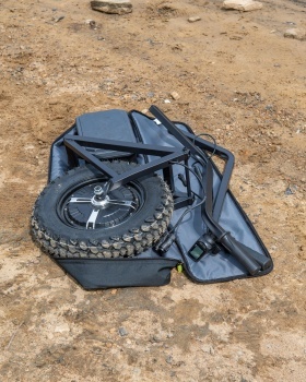 PLATFORMA MATRIX XR DURALITE CU CARUCIOR ELECTRIC POWER BARROW 98X87X7CM; CU MÂNERE 152X89X75CM - Img 17