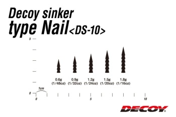 PLUMBI LEST DECOY DS-10 NAIL SINKER 0.4GR 12BUC/PLIC - Img 4