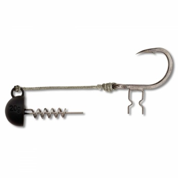 RIG SOMN BLACK CAT 6/0 50GR SHAD CLAW RIG - Img 2