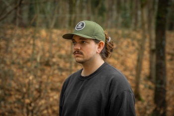 SAPCA BLACK CAT GREEN FLAT PEAK CAP - Img 7