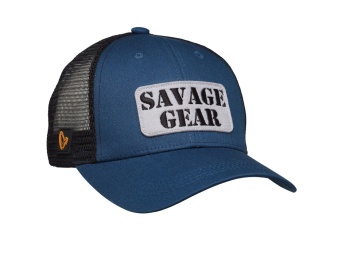 SAPCA SAVAGE GEAR LOGO BADGE ONE SIZE TEAL BLUE