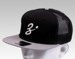 SAPCA ZENAQ FLAT VISOR MESH BLACK-GRAY