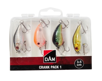 SET 4 VOBLERE DAM CRANK PACK INC. BOX 3-5CM
