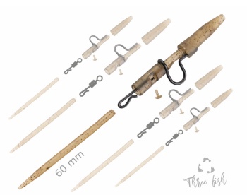 SET COMPLET ZFISH HEAVY DUTY PIN 60 MM 5BUC/PLIC