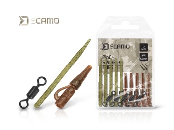 SET DELPHIN SCAMO PINC + SWIVEL + TUBE / 5 SETURI #4