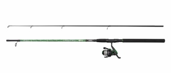 SET LANSETA MITCHELL CATCH PRO II SPIN 2.40M 10-30G 2SEC + MULINETA 3000 GREEN