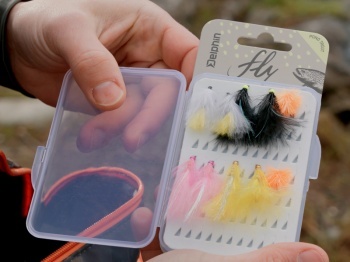 SET MUSTE ARTIFICIALE DELPHIN FLY / 10BUC POND TROUT - Img 6