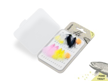 SET MUSTE ARTIFICIALE DELPHIN FLY / 10BUC POND TROUT - Img 10