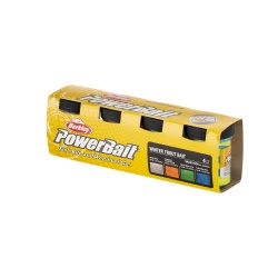 SET PASTA FLOTANTA BERKLEY POWERBAIT GLITTER TROUT DOUGH SEASONS 4-PACK WINTER