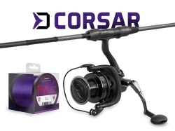 SET PENTRU PESCUITUL LA CRAP DELPHIN CORSABLACK NERO 2BUC