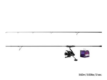 SET PENTRU PESCUITUL LA CRAP DELPHIN CORSABLACK NERO 3BUC - Img 2