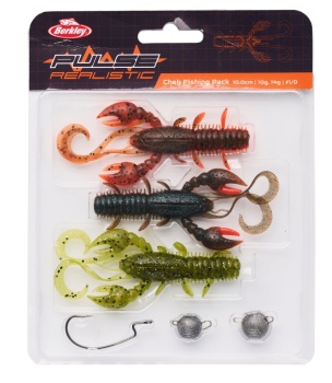 SET RACI BERKLEY PULSE REALISTIC CRAW CHEB FISHING PACK 10-14G - Img 2