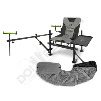 SET SCAUN FEEDER DELPHIN REAXE + BRAT FEEDER + BRAT MULTI +TAVA + SUPORTI EVA + BRAT ATOMA + JUVELNIC