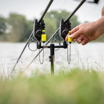 SET SENZORI PESCUIT AVID CARP VTX+ 4+1 BITE ALARM SET - Img 7