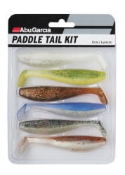 SET SHAD ABU GARCIA PADDLETAIL KIT 10CM 6PCS