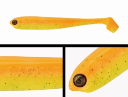 SHAD ADUSTA PENTA SHAD 5 12.7CM 100 GREEN CHART GLITTER ORANGE 4BUC/PLIC
