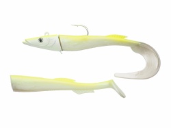 SHAD BERKLEY POWER SANDEEL 21CM - 160G WHITE CHARTREUSE