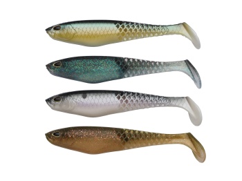 SHAD BERKLEY POWERBAIT CULLSHAD 12.5CM 4PCS MIXPACK CLEARWATER