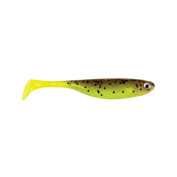 SHAD BERKLEY POWERBAIT SNEAKSHAD BROWN/CHARTREUSE 5CM 6BUC/PLIC