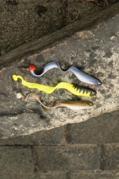 SHAD BLACK CAT MEGA CURL TAIL 22CM EEL - Img 3