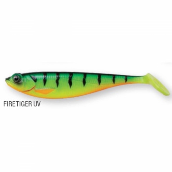 SHAD DAM EFFZETT SHADSTER 9CM 7.2GR FIRETIGER UV