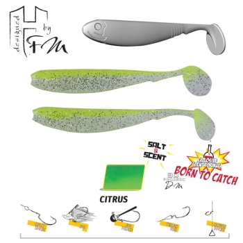 SHAD HERAKLES BENJO R 3.6 9cm Citrus