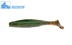 SHAD HIDE UP STAGGER ORIGINAL 4 SALT 10.2CM S-05 MOTOR OIL GOLD FLAKE 8BUC/PLIC