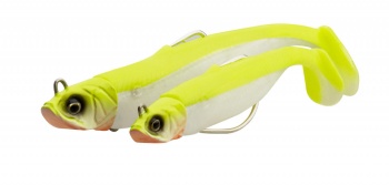 SHAD SAVAGE GEAR MINNOW WL 10CM/16G SINKING LEMON BACK 2+1 - Img 5