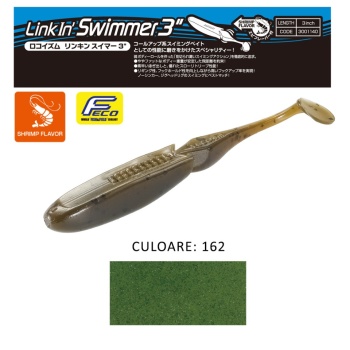 SHAD TIEMCO LINKIN SWIMMER 3 7.6CM CULOARE 162 9BUC/PLIC